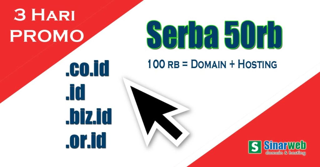 Promo Domain .ID Hanya 50 Ribu