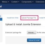 Mengatasi Error Install Template Joomla