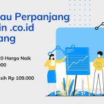 Pengumuman, Tahun Baru Harga Domain .CO.ID Naik Rp 270.000
